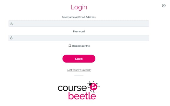 CourseBeetleLogin