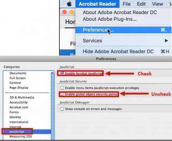 Vitrium - Disable GOSP on Adobe Acrobat Reader on Mac