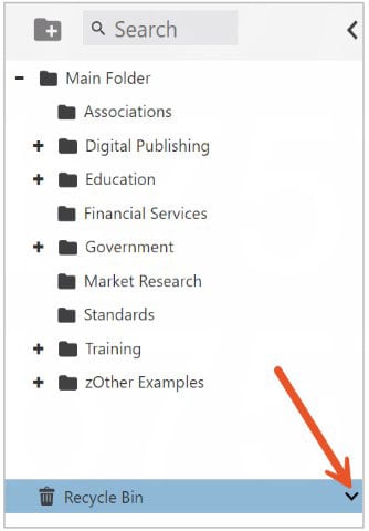 Vitrium - Recycle Bin Folder