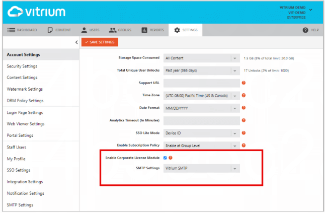 Vitrium-Security-Corporqte-License-Module