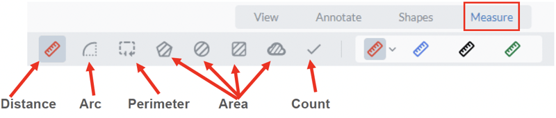 Vitrium-Web-Viewer-Mesuring-Tool-Options