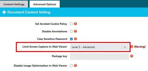 Level 3 Advanced Screen Capture Prevention in Vitrium