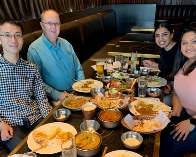 team-lunch-indian-food