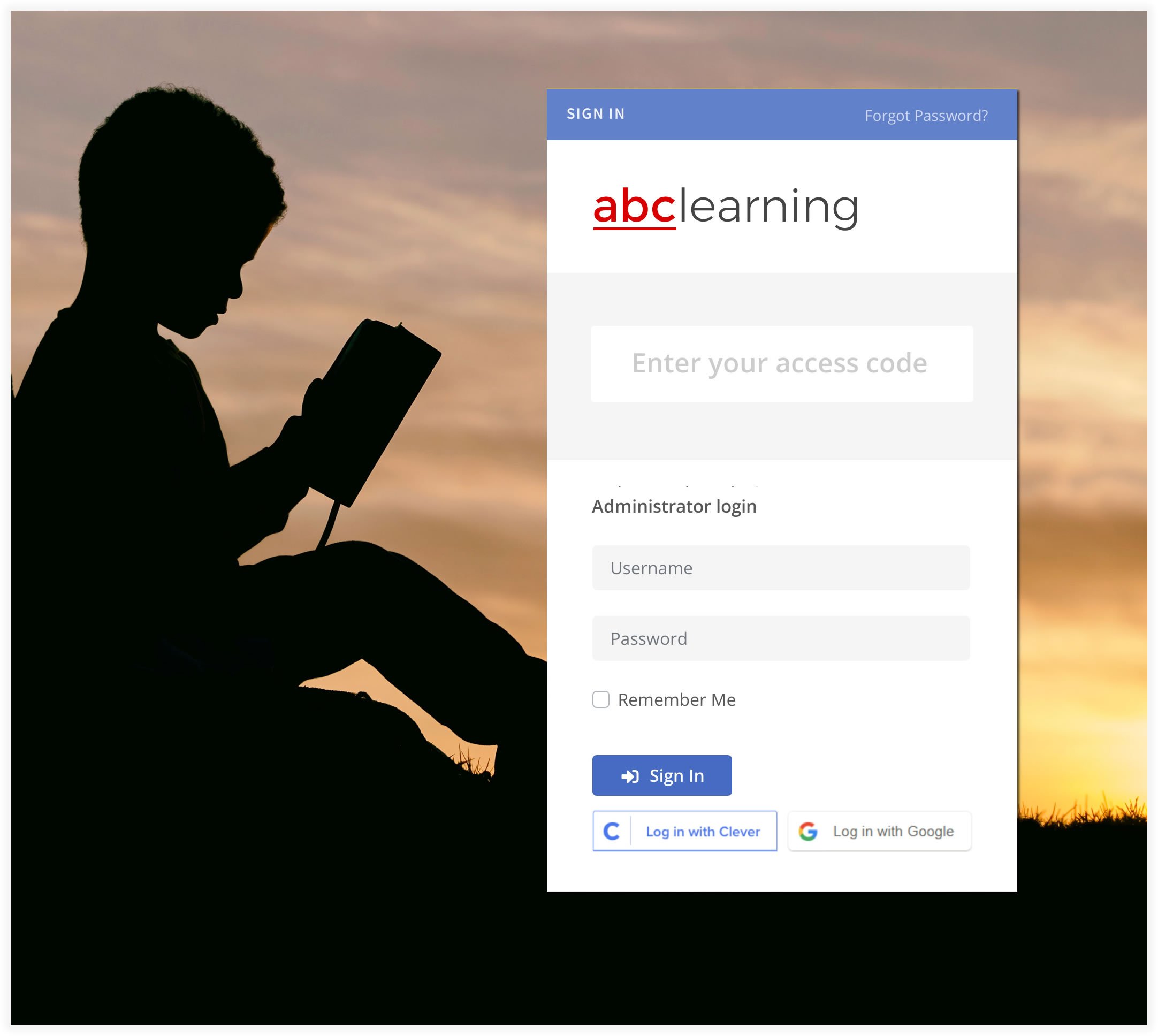 smart login for learners