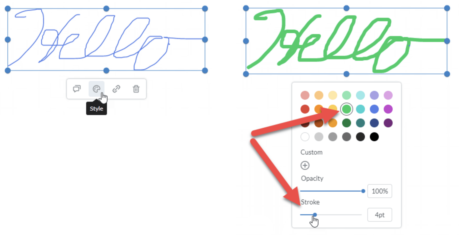 Vitrium-Web-Viewer-Drawing-Free-Hand-Styling-Options