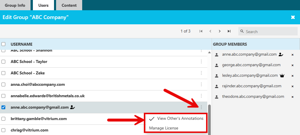 User Who Can View Other Users' Annotations
